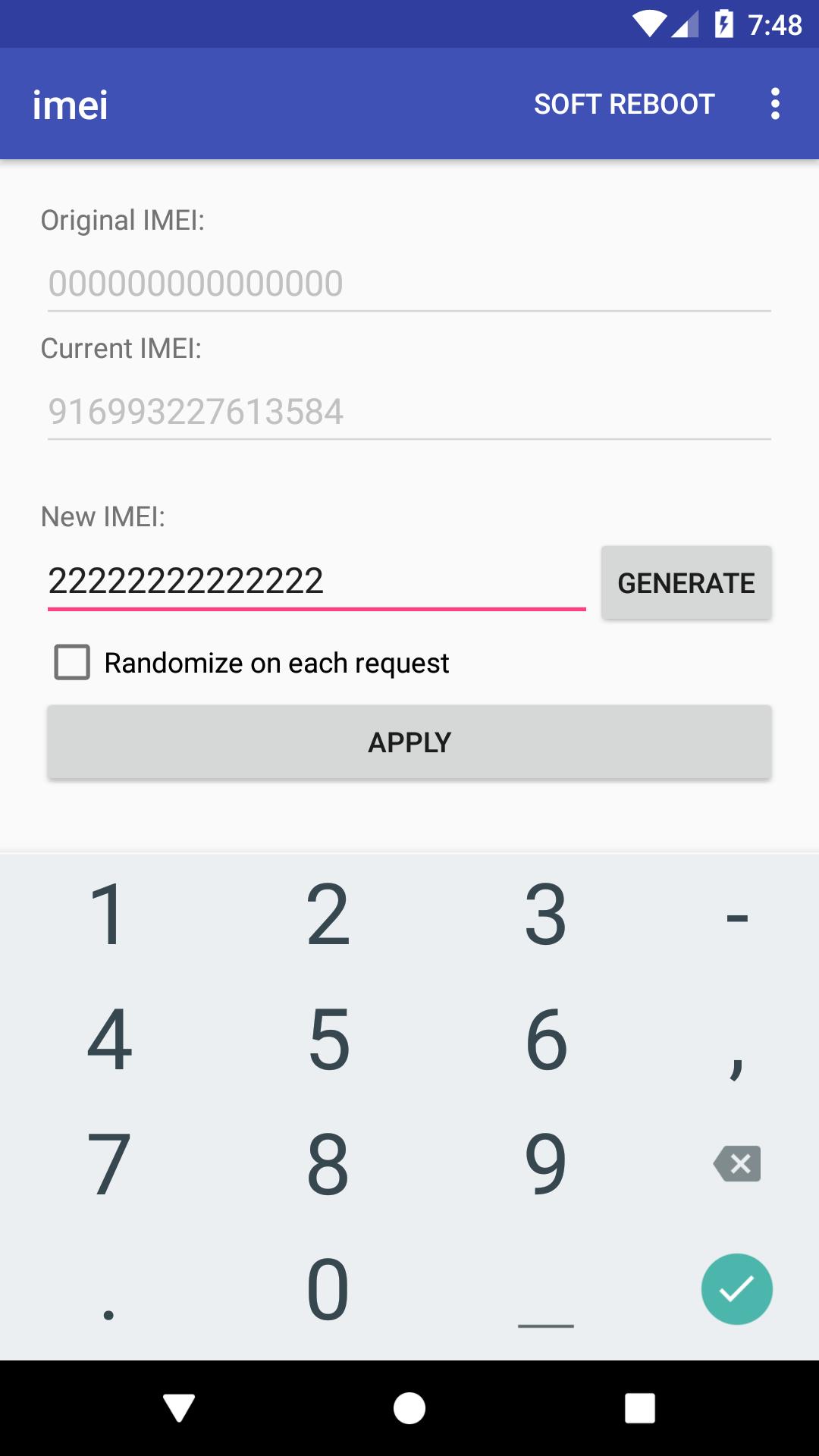 xposed imei changer apk