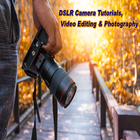 DSLR Camera Tutorials, Video Editing & Photography biểu tượng