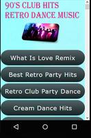 90's Club Hits Retro Dance Music & Songs Affiche