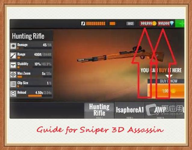 Guide Sniper 3d Assassin Hack For Android Apk Download - roblox assassin money hacks download