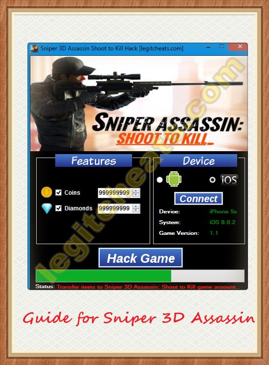 Guide Sniper 3d Assassin Hack For Android Apk Download - hacking in roblox assassin