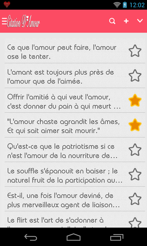 Citations D Amour En Francais Apk 1 0 Download For Android Download Citations D Amour En Francais Apk Latest Version Apkfab Com