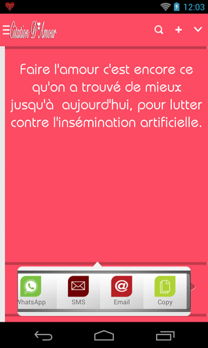 Citations D Amour En Francais Apk 1 0 Download For Android Download Citations D Amour En Francais Apk Latest Version Apkfab Com