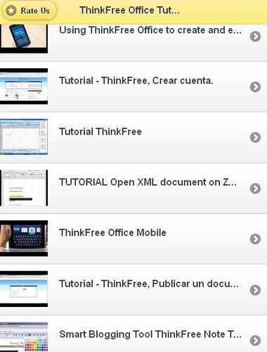 ThinkFree Tutorials APK for Android Download