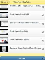 ThinkFree Tutorials ภาพหน้าจอ 1