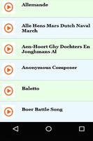 Dutch Folk March Songs captura de pantalla 1