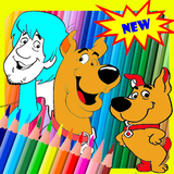 ﻿Coloring game For Scooby Dog biểu tượng
