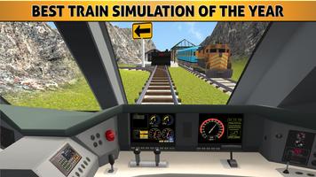супер вождения симулятор поезд постер
