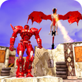 Flying Dragon Warrior Robot Dragon Transform