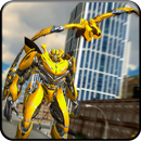 Flying Dragon Transformation Robot City Überleben APK