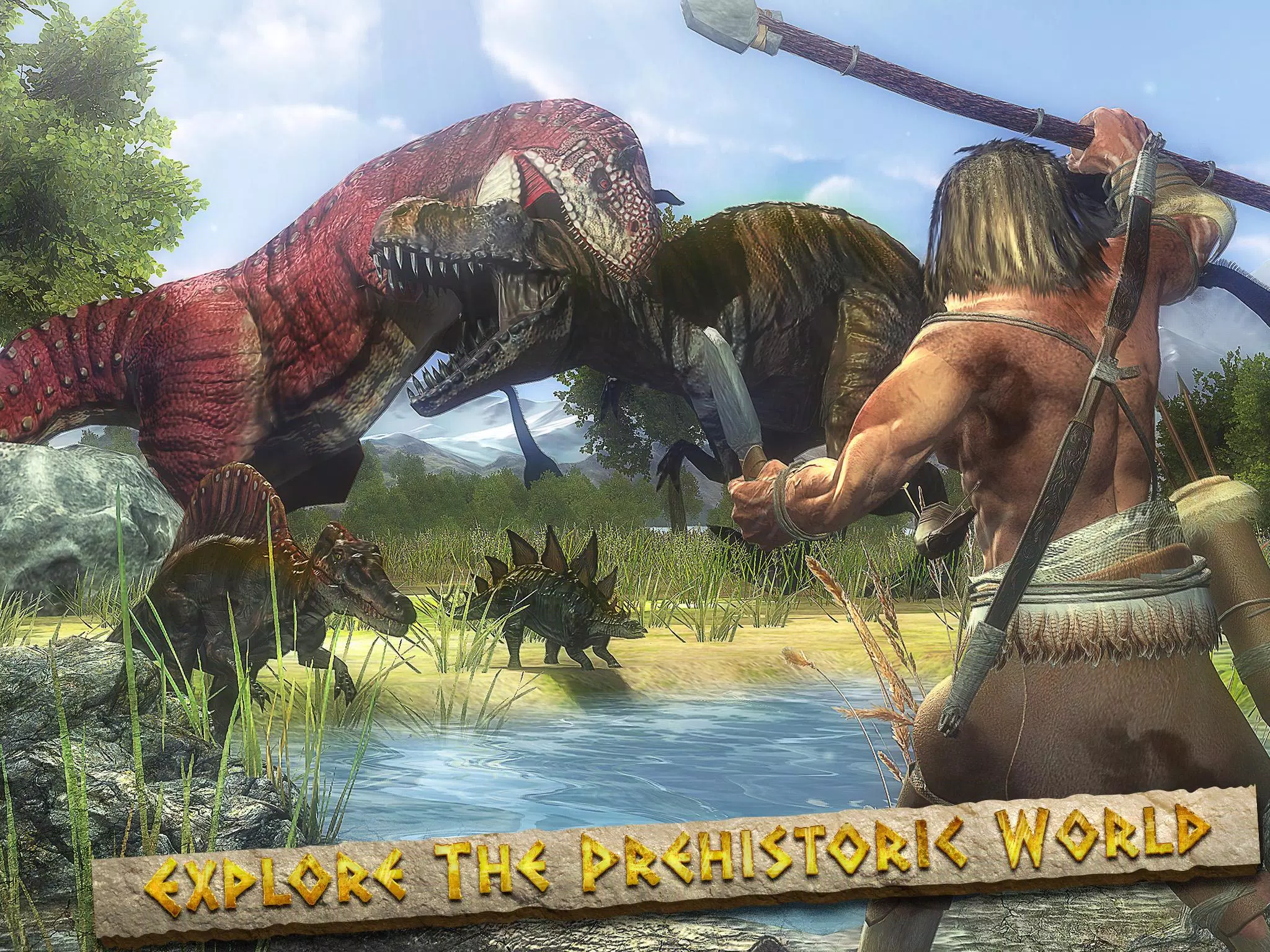 Download do APK de Ilha de sobrevivência de dinossauro - The Craft