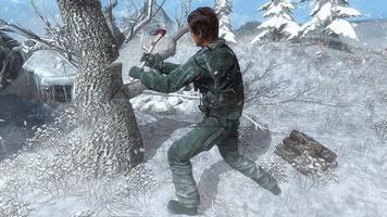 Last Day Survival Shooter: WW2 Winter Battleground Ekran Görüntüsü 1