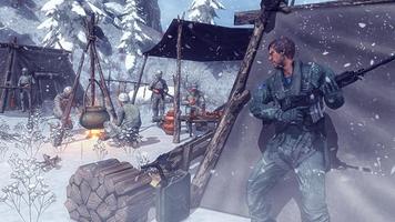 Last Day Survival Shooter: WW2 Winter Battleground Ekran Görüntüsü 2