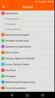 برنامه‌نما Learn Java عکس از صفحه