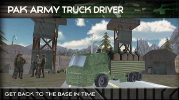 Pak Army Cargo Truck Driver captura de pantalla 1