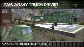 Pak Army Cargo Truck Driver syot layar 2