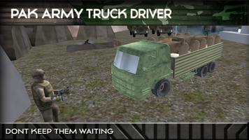 Pak Army Cargo Truck Driver syot layar 3