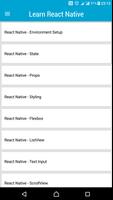 Learn React Native পোস্টার