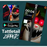 Zipper Lock Screen Tattletail पोस्टर