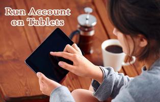 Run Accounts on tablet 截图 1