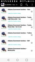 Gov. Vehicle Auction  Listings captura de pantalla 3