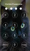 Cat Screen Passcode Lock Poster