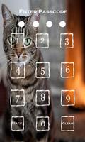 Cat Screen Passcode Lock captura de pantalla 1