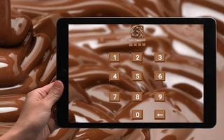 Chocolate - Applock Theme Ekran Görüntüsü 1