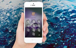 Water Drop - Applock Theme скриншот 2