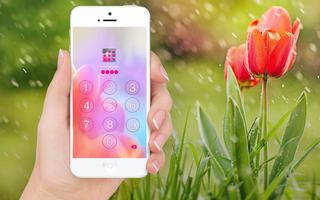 برنامه‌نما Tulip Flower - Applock Theme عکس از صفحه