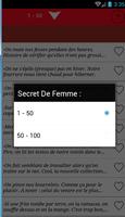 Secret De Femme capture d'écran 2