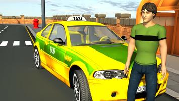 Taxi Car Driver Parking 3d screenshot 1