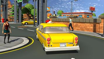 Taxi Car Driver Parking 3d screenshot 2