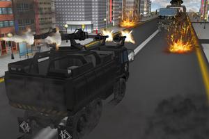 war destruction Highway racer poster