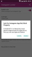 Lock for Instagram اسکرین شاٹ 2