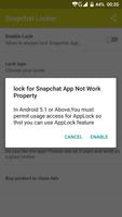 Lock for Snapchat 截图 2