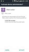 Lock For Viber capture d'écran 3