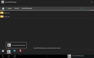 SecuredYMessages screenshot 1