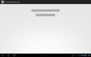 برنامه‌نما SecuredYEmail عکس از صفحه