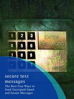 Secure Text Message Guide Cartaz