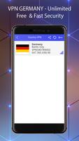 VPN Germany Unlimited Free And Fast Security 截圖 2