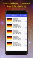 VPN Germany Unlimited Free And Fast Security Ekran Görüntüsü 3