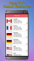 Whatz VPN-Unblock Werbsites captura de pantalla 3