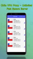 Chile VPN Proxy-Unlimited Fast Secure Server capture d'écran 2