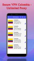 Secure VPN Colombia - Unlimited Proxy capture d'écran 2