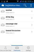 Se@MeNow Messenger captura de pantalla 3