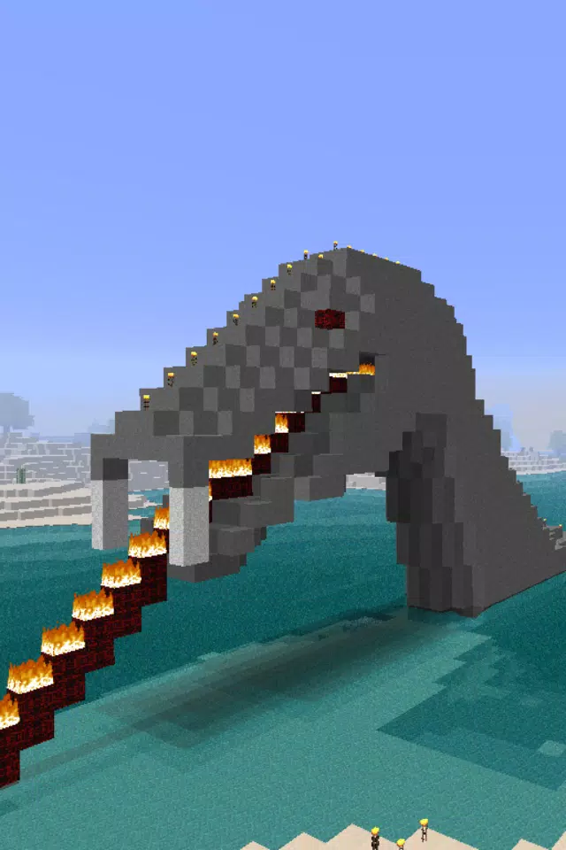 I made minecraft sea creatures in google slides! : r/Minecraft