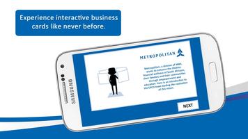 Metropolitan AR Business Cards capture d'écran 1