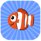 Kids Sea Animals memory game icône