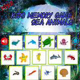 Kids Memory Sea Animals Game Zeichen